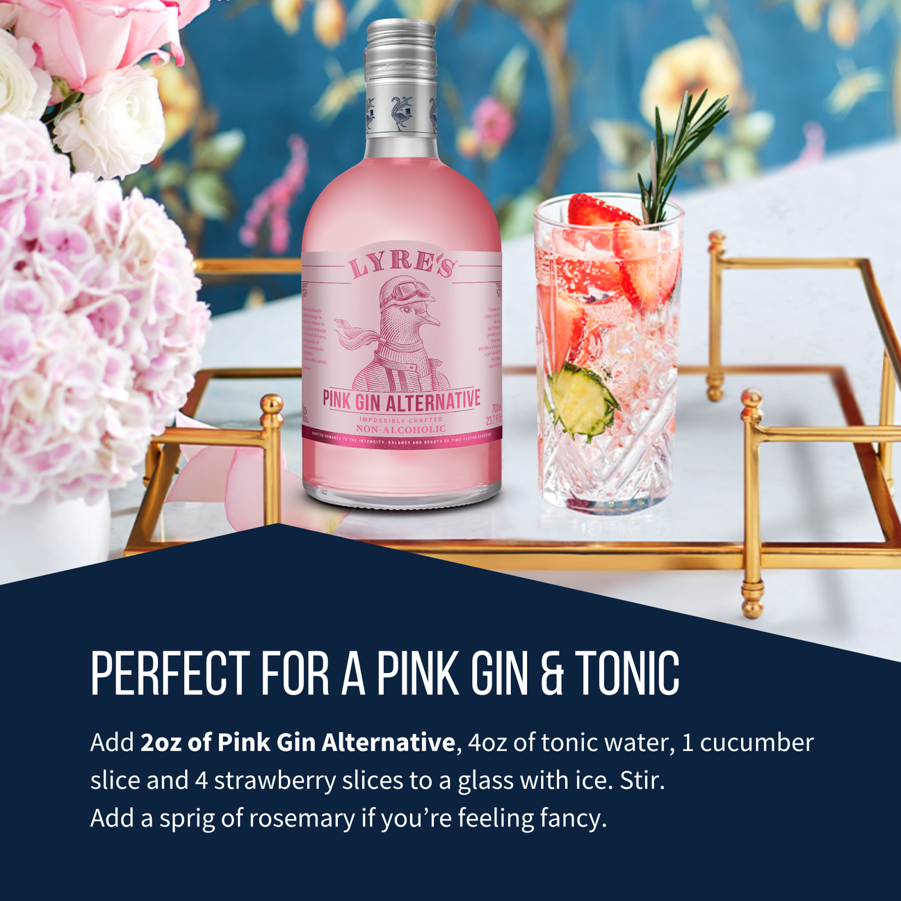 Lyre’s Pink Gin Alternative