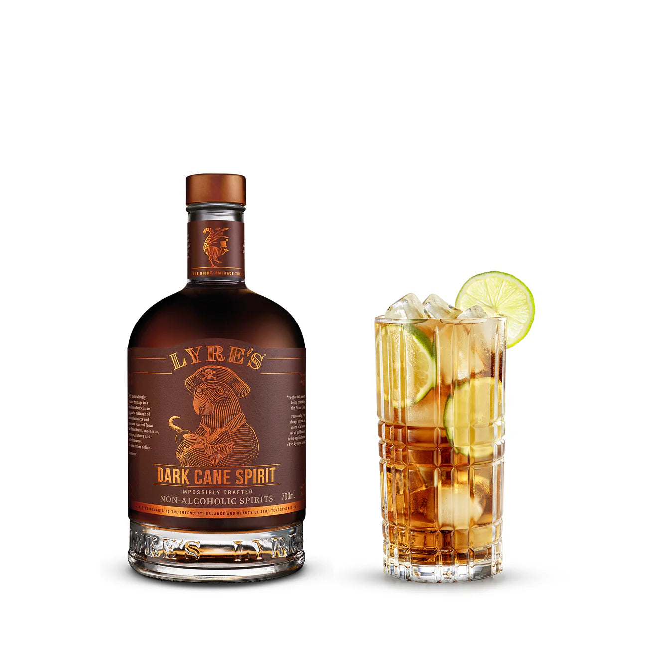 Lyre’s Dark Cane (Dark rum alternative)